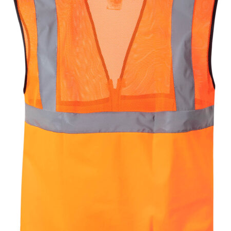 Professional High Visibility Vest with Mesh Fabric